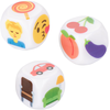Image de Dés coquins EMOJI GASM x3