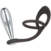 Image de Ballstretcher et Plug bijou en métal Glider Star Fucker 9 x 2.8cm
