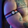 Image de Brassards Retro Remix Gris x2 gris S/M