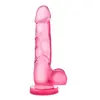 Image de Yours Sweet 'N Hard Dildo Met Ballen - Roze