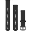 Image de Garmin Bracelet en Silicone Noir 18 mm 010-13406-02