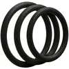 Image de Doc Johnson - OptiMALE 3 C-Ring Set Dun - Zwart