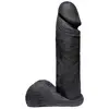 Image de Doc Johnson - VacULock CodeBlack Ultraskyn Dildo - Zwart