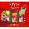 Image de Nyx Professional Makeup Coffret Cadeau Fat Oil Lip Drip Trip Makeup Gift Box