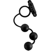 Image de Cockring vibrant et Chapelet Anal Adventures Beads C-Ring 17 x 3.7cm