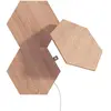 Image de Nanoleaf Lumière Décorative Elements Wood Look Hexagons-3pk
