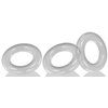 Image de Lot de 3 cockrings Willy Rings Transparents