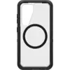 Image de Otterbox Defender Samsung Galaxy S25 Back Cover avec Aimant Transparent avec Bord Noir