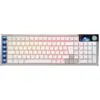 Image de Corsair Vanguard AIR 99 Clavier Gamer Sans Fil Blanc AZERTY CH-91H901B-BE