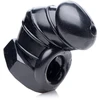 Image de Cage de chasteté Detained 7cm Noire