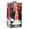 Image de XR Brands - Resurrector Phoenix Spuitende Siliconen Dildo - Rood/Wit
