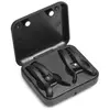 Image de XR Brands - Dark Grip Vibrerende Tepelkemmen - Zwart