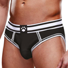 Image de Bottomless Open Brief Prowler Noir-Blanc noir S