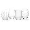 Image de Mikasa Menaje Ensemble De 4 Verres à Vin Sans Pied En Cristal Gravé