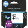 Image de HP 62 Cartouche Noir C2P04AE#UUS