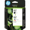 Image de HP 62 Cartouches Pack Combiné N9J71AE