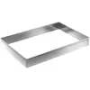 Image de De Buyer Moules De Cuisson Patisserie Frame Steel Adjustable Max Rectangular 56-84 Cm