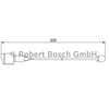 Image de Waarschuwingscontact remvoering-/blokslijtage achter AP169 Bosch