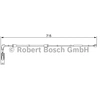 Image de Waarschuwingscontact remvoering-/blokslijtage achter AP201 Bosch