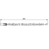 Image de Waarschuwingscontact remvoering-/blokslijtage Voor AP209 Bosch