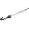 Image de Isotoner - Parapluie cloche transparent liseré PVC/Noir (MKP)