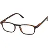 Image de Isotoner - Loupes de lecture carrées mixtes Ecaille