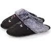 Image de Isotoner - Chaussons mules plates Femme Gris dessin