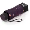 Image de Isotoner - Parapluie Mini Slim Fleurs Aubergine
