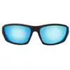 Image de Isotoner - Lunettes de soleil mixte sport Noir mirroirs