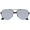 Image de Isotoner - Lunettes de soleil Homme Noir métalique