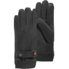 Image de Isotoner - Gants Homme tissu microfibre Noir