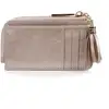 Image de Isotoner - Porte-Cartes Femme zippé Or