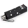 Image de Isotoner - Parapluie X-TRA SOLIDE 23 cm Pois Noir/Jaune
