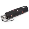 Image de Isotoner - Parapluie X-TRA SOLIDE 28 cm Coeur Rouge