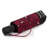 Image de Isotoner - Parapluie Mini Auto Bandana Bordeaux