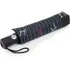 Image de Isotoner - Parapluie Auto Rayure Noeud Bleu