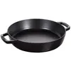 Image de Staub Poêle à Frire En Fonte à Deux Poignées Fer 26 Cm