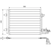 Image de Condensor airconditioning 817806 Valeo