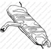 Image de Einddemper 233803 Bosal