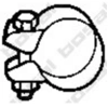Image de Klemstuk uitlaatsysteem 250345 Bosal