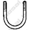 Image de Klemstuk uitlaatsysteem 250655 Bosal