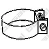 Image de Klemstuk uitlaatsysteem 250867 Bosal