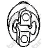 Image de Aanslagrubber demper 255051 Bosal