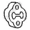 Image de Aanslagrubber demper 255128 Bosal