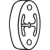 Image de Rubberstrip uitlaatsysteem 255163 Bosal