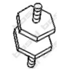 Image de Aanslagrubber demper 255330 Bosal