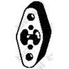 Image de Aanslagrubber demper 255401 Bosal