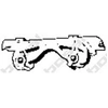Image de Aanslagrubber demper 255417 Bosal