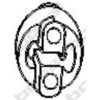 Image de Aanslagrubber demper 255428 Bosal