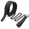 Image de Collier Soumission avec laisse Noir